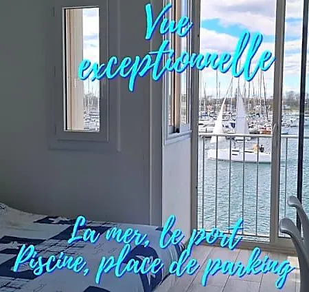 דירה Vue Exceptionnelle Sur La Mer, Piscine, Parking Prive - Sur L'ile Des Pecheurs אגדה
