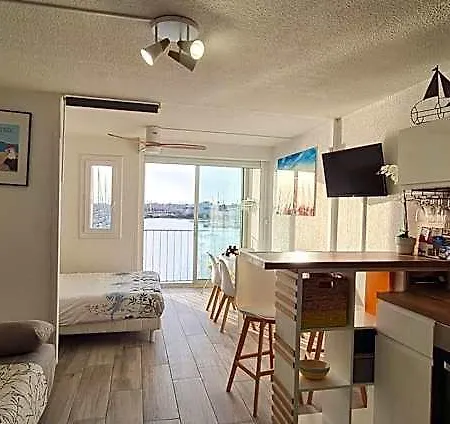 דירה Vue Exceptionnelle Sur La Mer, Piscine, Parking Prive - Sur L'ile Des Pecheurs אגדה